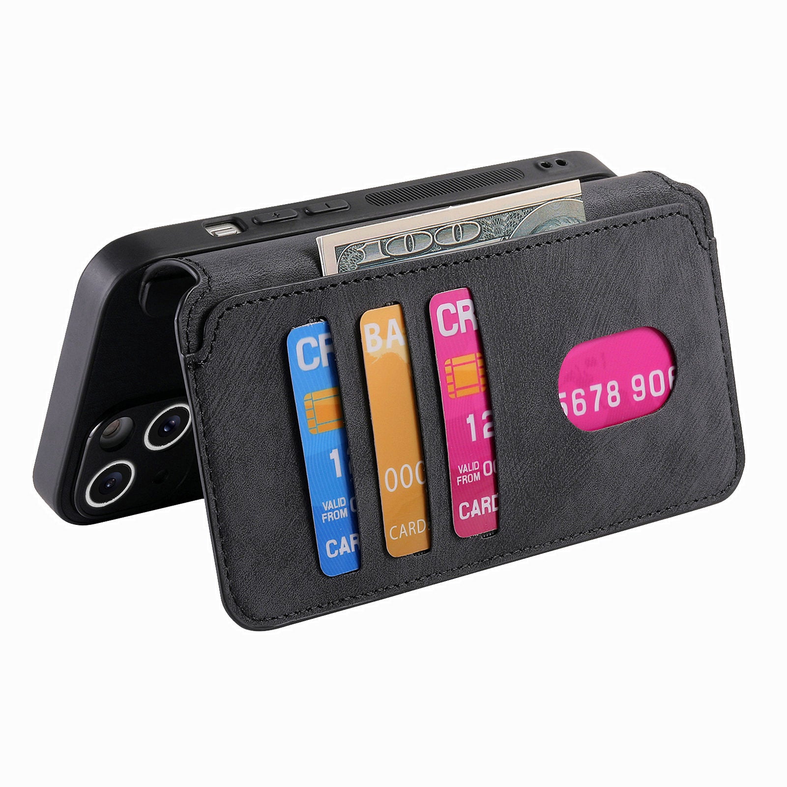 CASENEO MW-03 For Samsung Galaxy A53 5G Case Retro Leather Detachable Magnetic Wallet Back Cover - Black CASENEO MW-03 For Samsung Galaxy A53 5G Case Retro Leather Detachable Magnetic Wallet Back Cover - Black